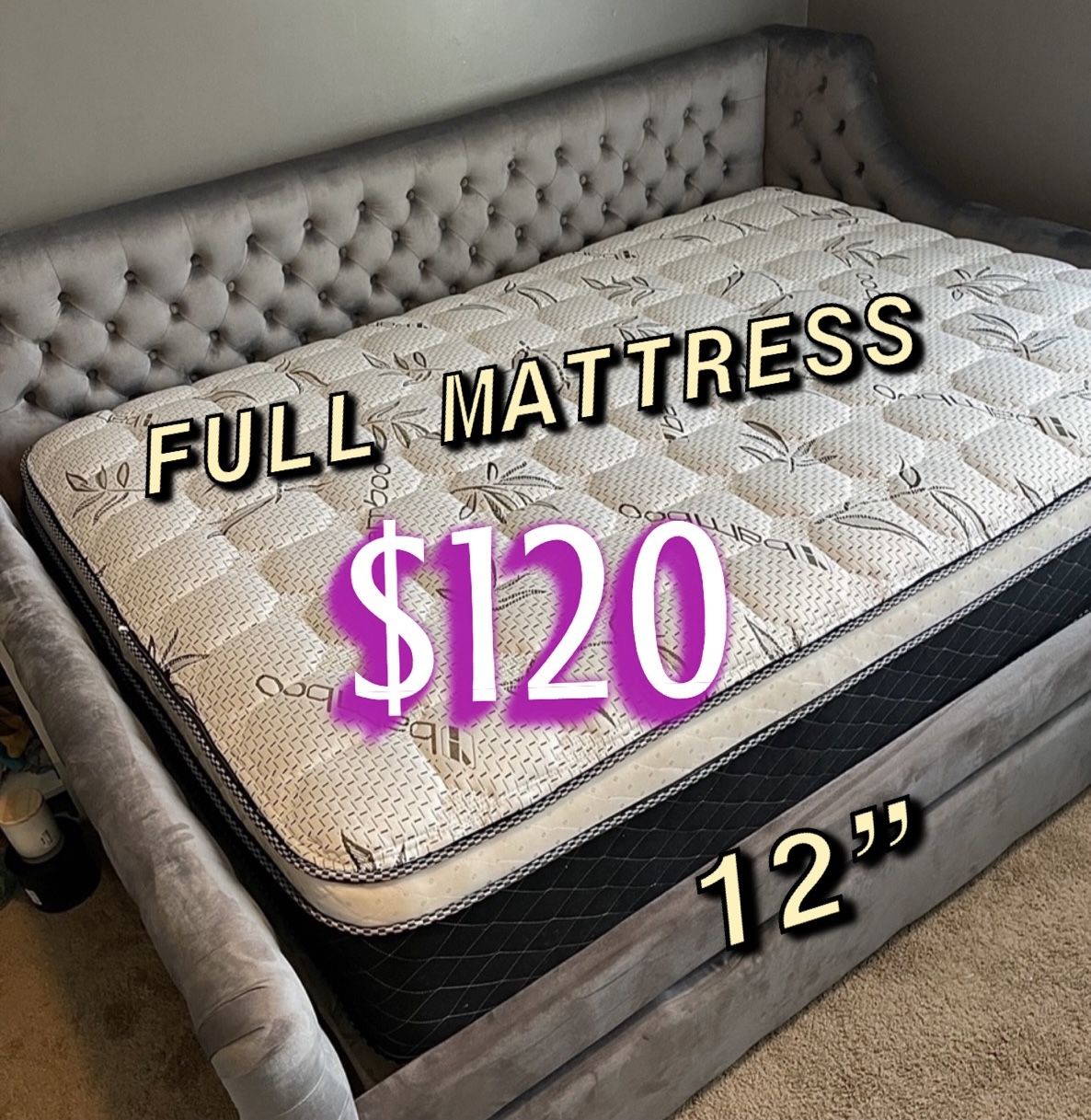 New Full Mattress Only $120