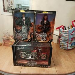 Harley Barbie Set