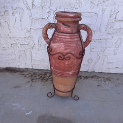 Decorative Cement Yard Pot