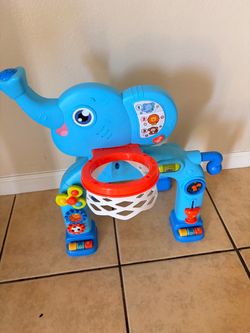 Elephant basketball music toy