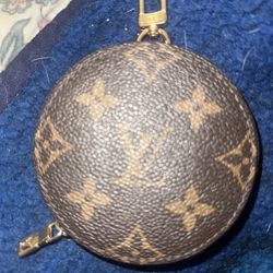 Louis Vuitton Mini Pouchette Circle Keychain