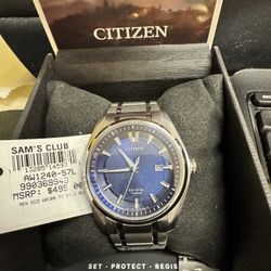 Citizen Men’s Silver Watch New In Box
