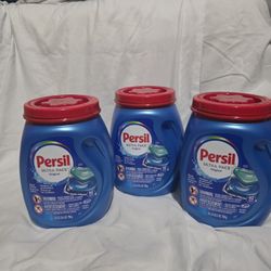 Persil Ultra Pacs Original Laundry Detergent 3 Pack 42 Count Each