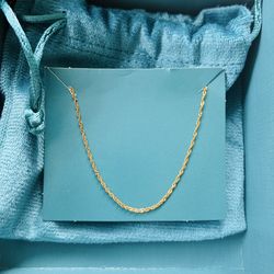 10kt Gold Singapore Chain