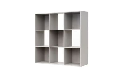 NEW! STYLE SELECTIONS 9-Cubby Organizer Shelf – Grey Model # 5120839