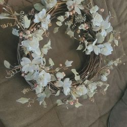 Floral Wreath Approximately 22"