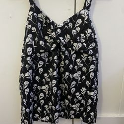 Simply Vera Vera Wang Floral Babydoll Top