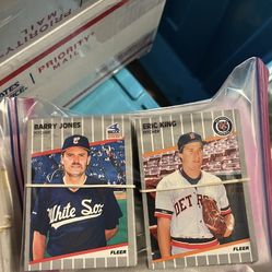 Extra Large Offering Of Baseball Cards From 1987-88-89