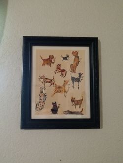 Dog martini frame