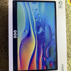 QQH Portable Monitor for Laptop, 15.6" Portable Travel Monitor 1080P FHD IPS Second Monitor with Kictstand, USB C HDMI External Monitor Display for PC