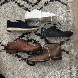 Assorted Men’s Shoes (Cole Haan, Nike, Banana Republic) Size 9