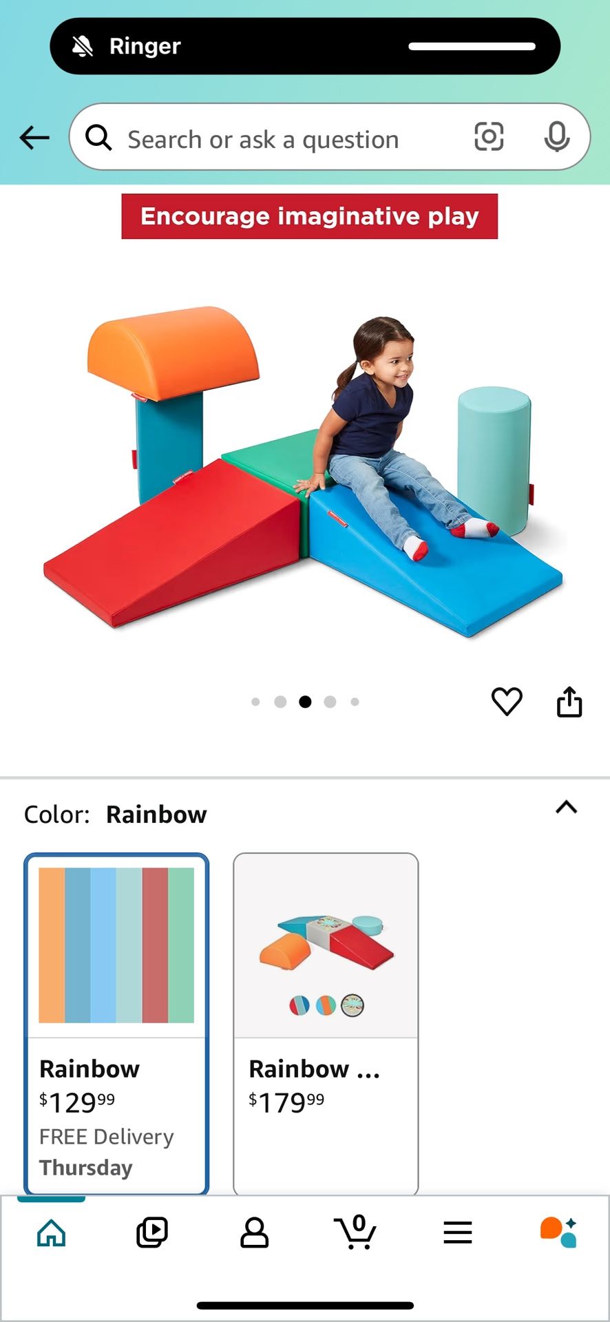 Radio Flyer Foam Climbing Set