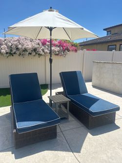 Pool side furniture