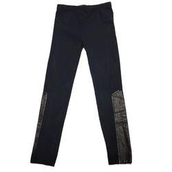 deux par deux Black Leggings Pants Girls Size 8 