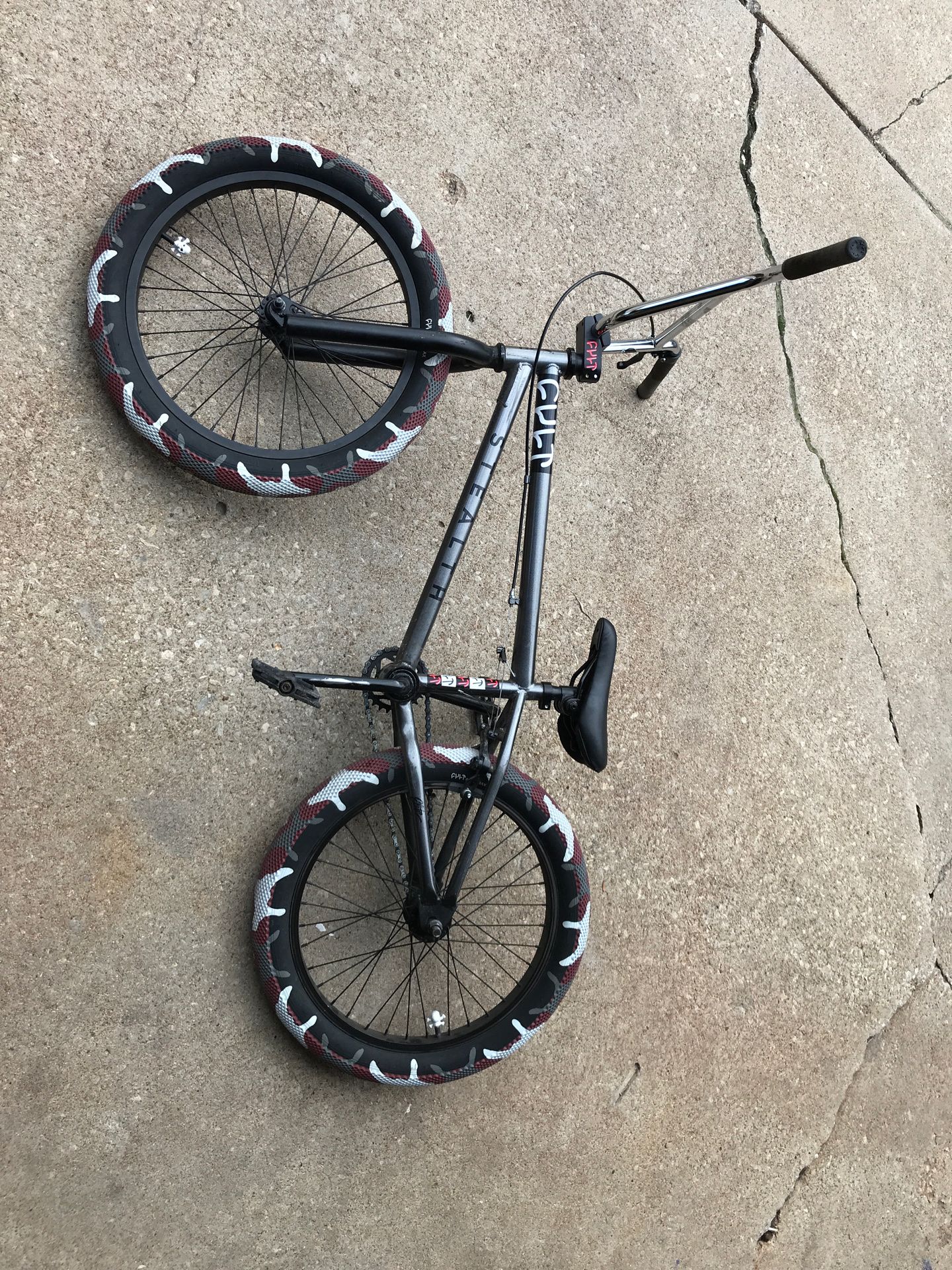 Elite bmx bike with all new cult parts