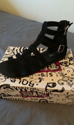 Black sandals