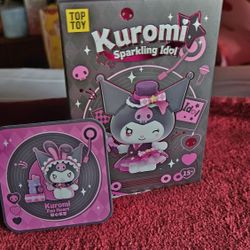 Kuromi Sparkling Idol figure by Top Toy