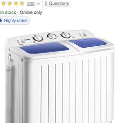 Portable Washer And Dryer