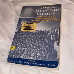 The War In American Culture Lewis Erenberg And Susan Hirsh