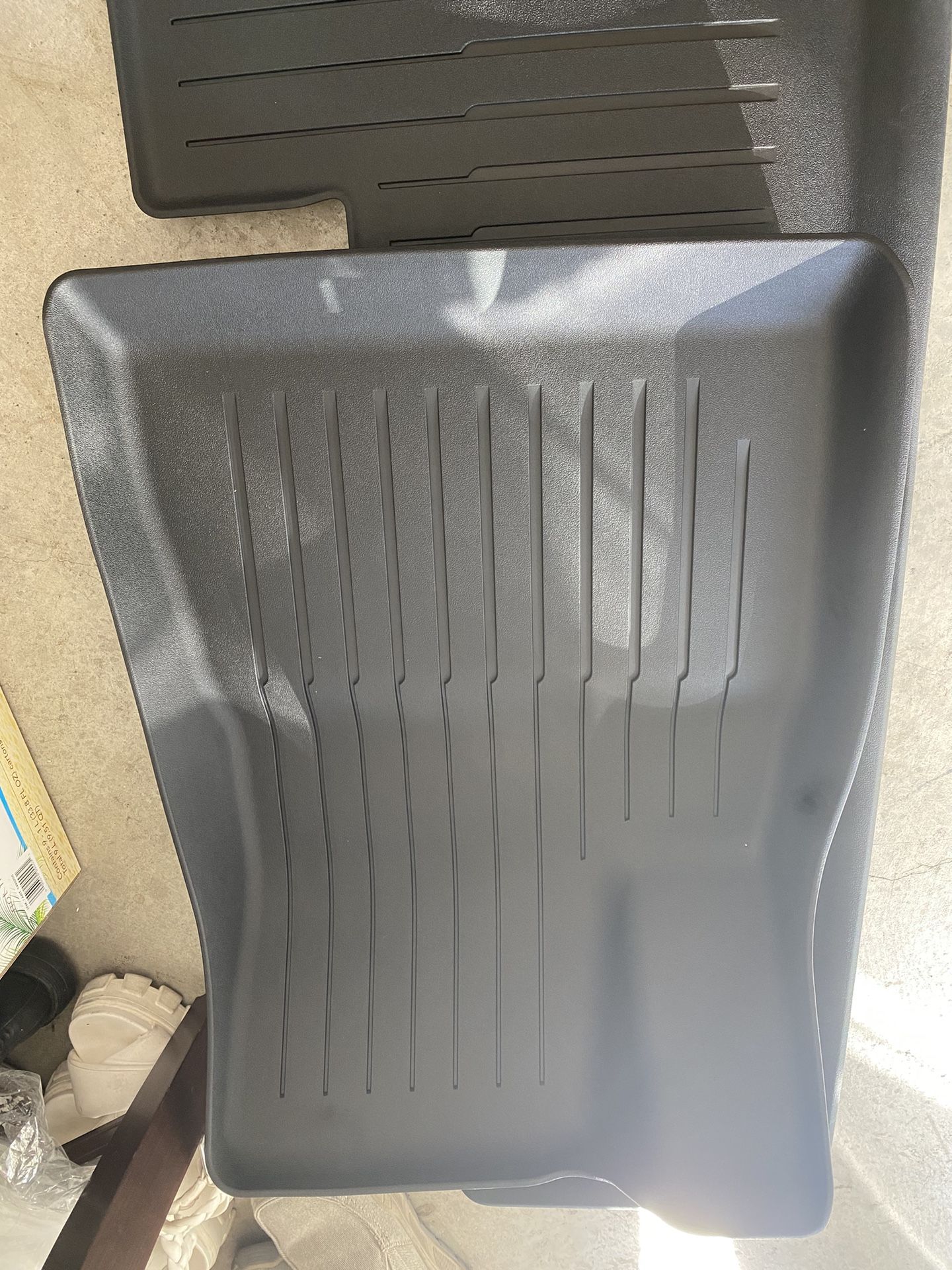 All Weather Floor Mats Liners 3 Set for Tesla Model 3 2017-2023 / Y 2020-2023