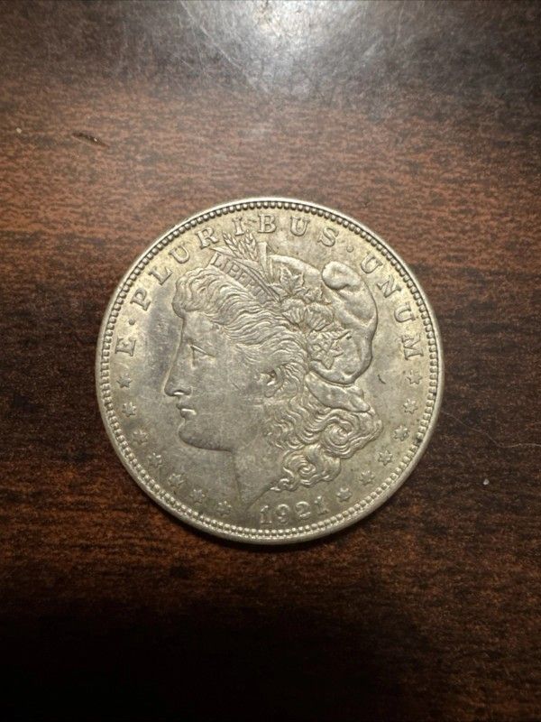 RARE 1921 E PLURIBUS UNUM Morgan Silver Dollar Coin