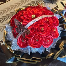 Enteral Rose Bouquet Valentines Ramo