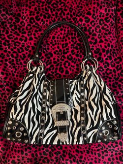 Zebra Print Purse