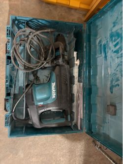 Makita Corded Electric demolition hammer w/ Hard Carrying Case Blue/Black