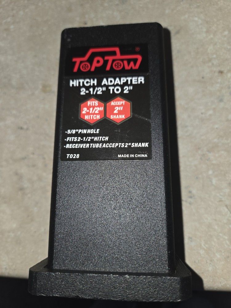 Extension for a hitch...