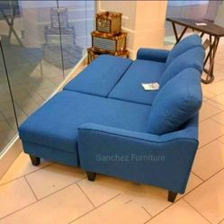 SAMEDAY DELIVERY Jarreau Sofa Chaise Sleeper