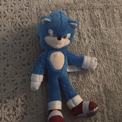 Sonic plushie