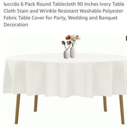 Round Tablecloths (90”)