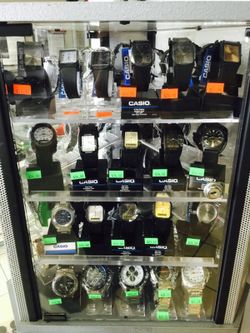 Watches for man and woman, Casio, timex and more