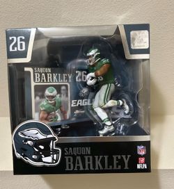 2025 NFL McFarlane Sports Saquon Barkley “Kelly Green” Classic Jersey 2nd Wave
