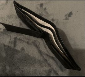 Genuine Leather Men's Wallet Black Brand New!