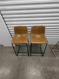 Leather Bar Stools
