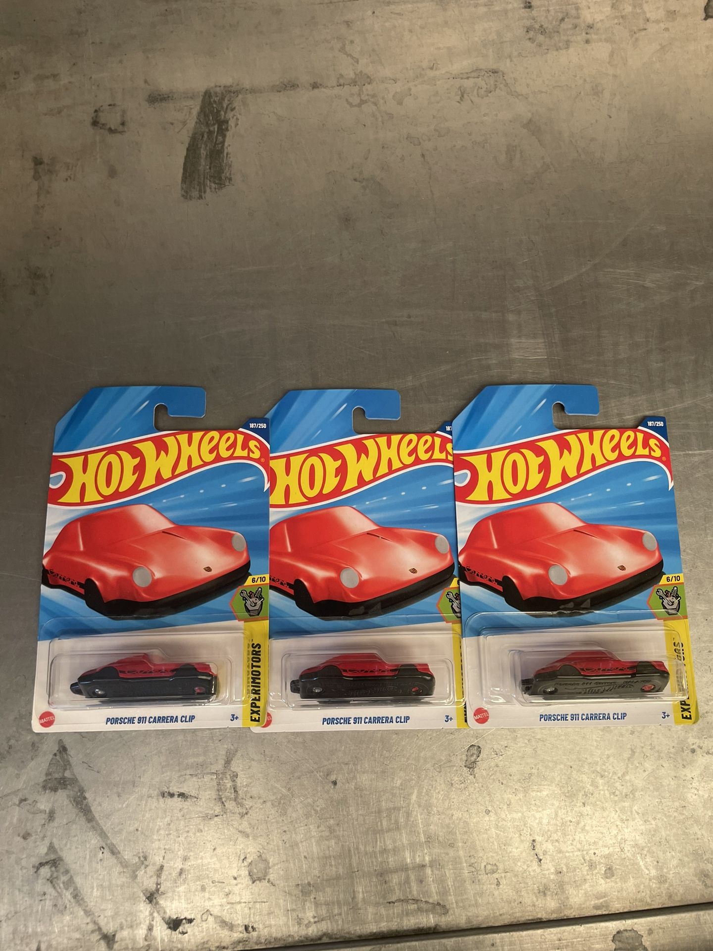 Hot Wheels Red Porche Keychain