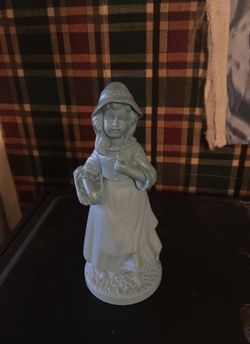 Avon little girl blue cologne bottle