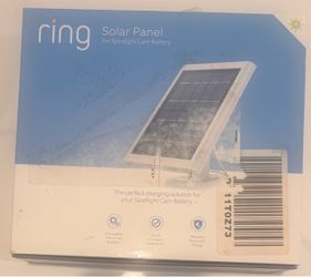 The Ring Solar Panel for Spotlight Cam Battery