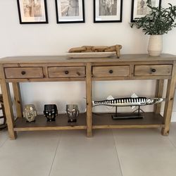 Console table