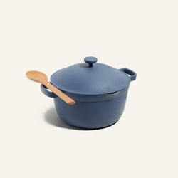 Our Place Perfect Pot Charcoal 5.5 QT with Lid and Spoon