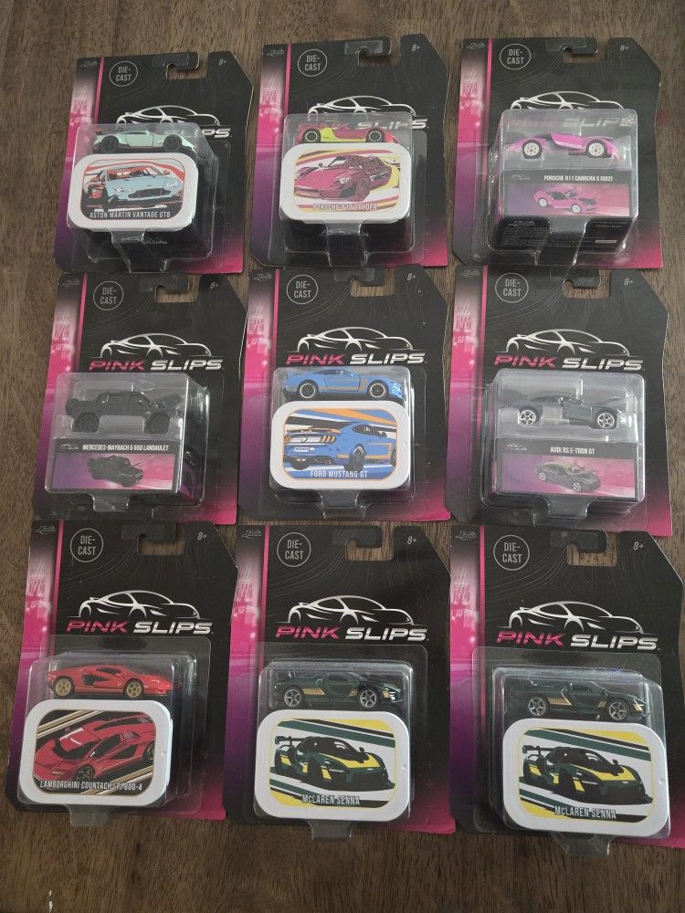 Jada Pink Slips Cars Diecast Huge Lot 