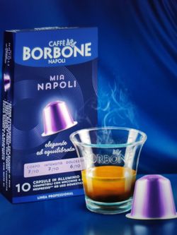 Caffe Borbone Mia Napoli med roast coffee 100 count