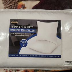 Brand New Couch Pillows 2 Included In Each 