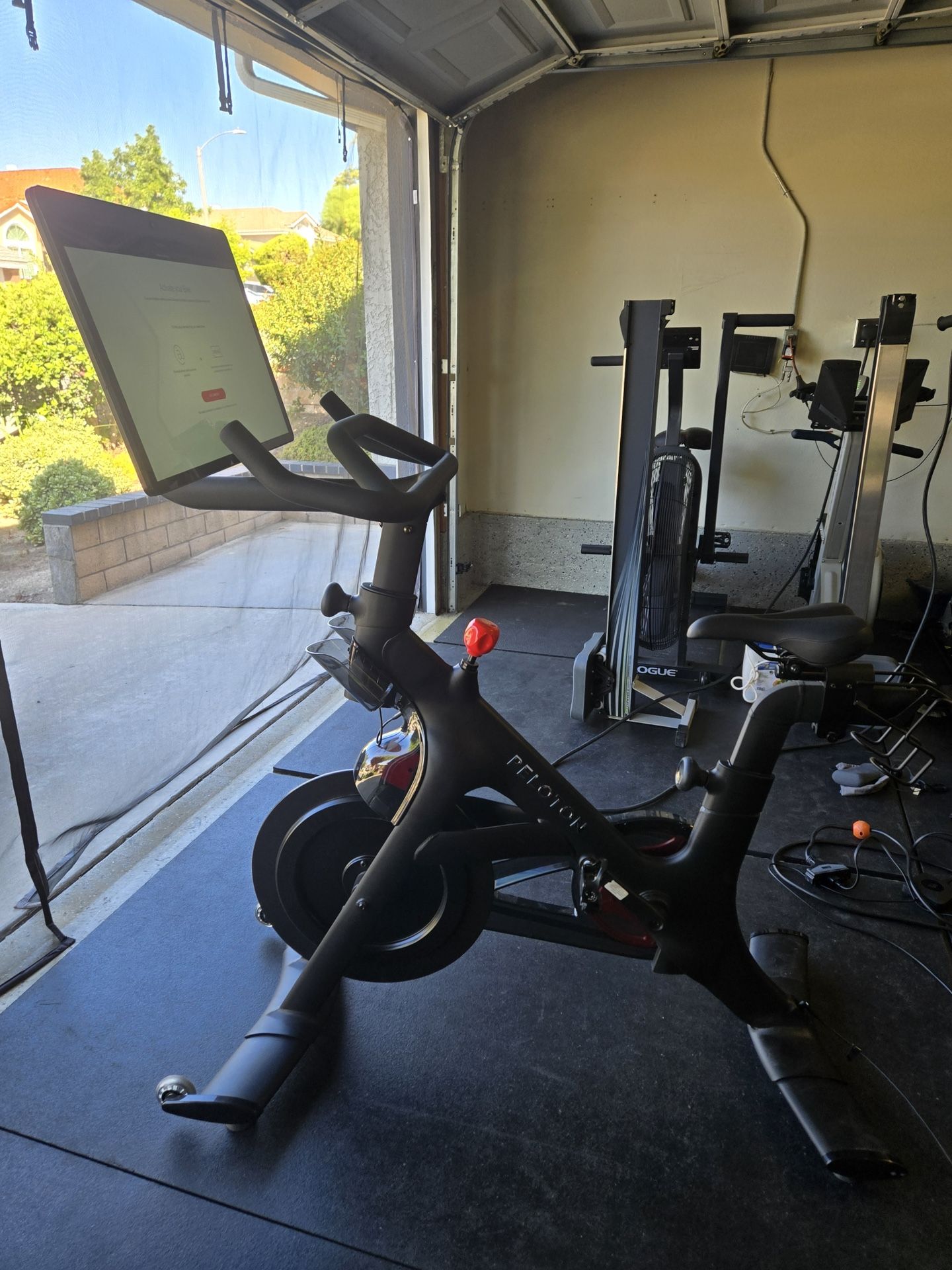 Peloton Bike + With Swivel Screen and Accessories