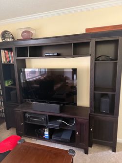 TV stand and entertainment system