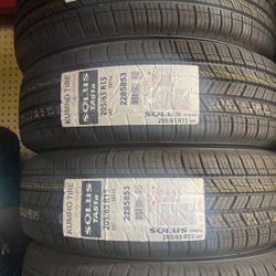 205/65/15 Kumho Solus