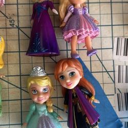 Disney Princess Poseable Mini Doll Bundle, 4 Pcs. 207 