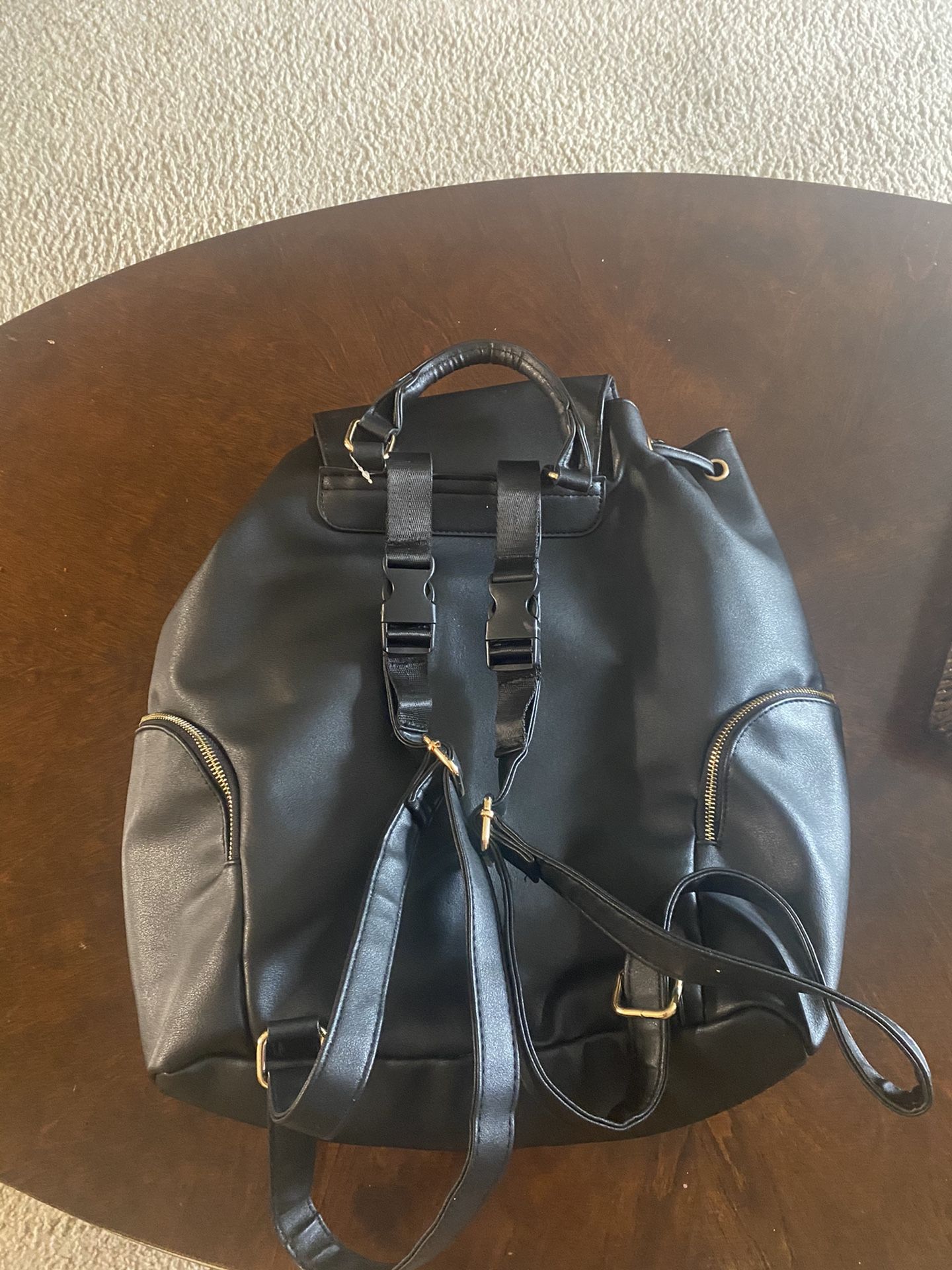 Bebe black backpack