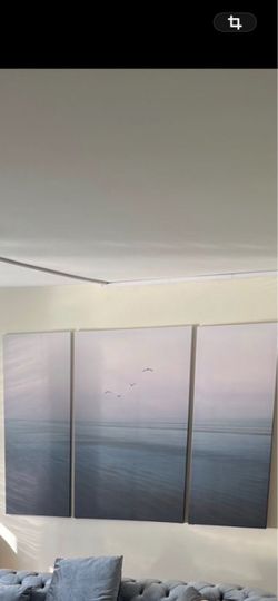 Modern 3-Piece Ocean Wall Art